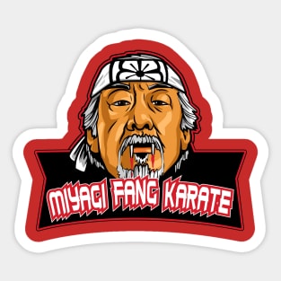 Miyagi Fang Karate Sticker